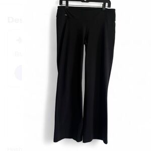 Elegant Black Women's Flared Leggings